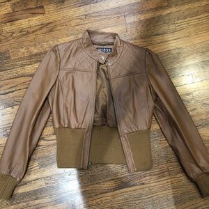 Guess leather jacket